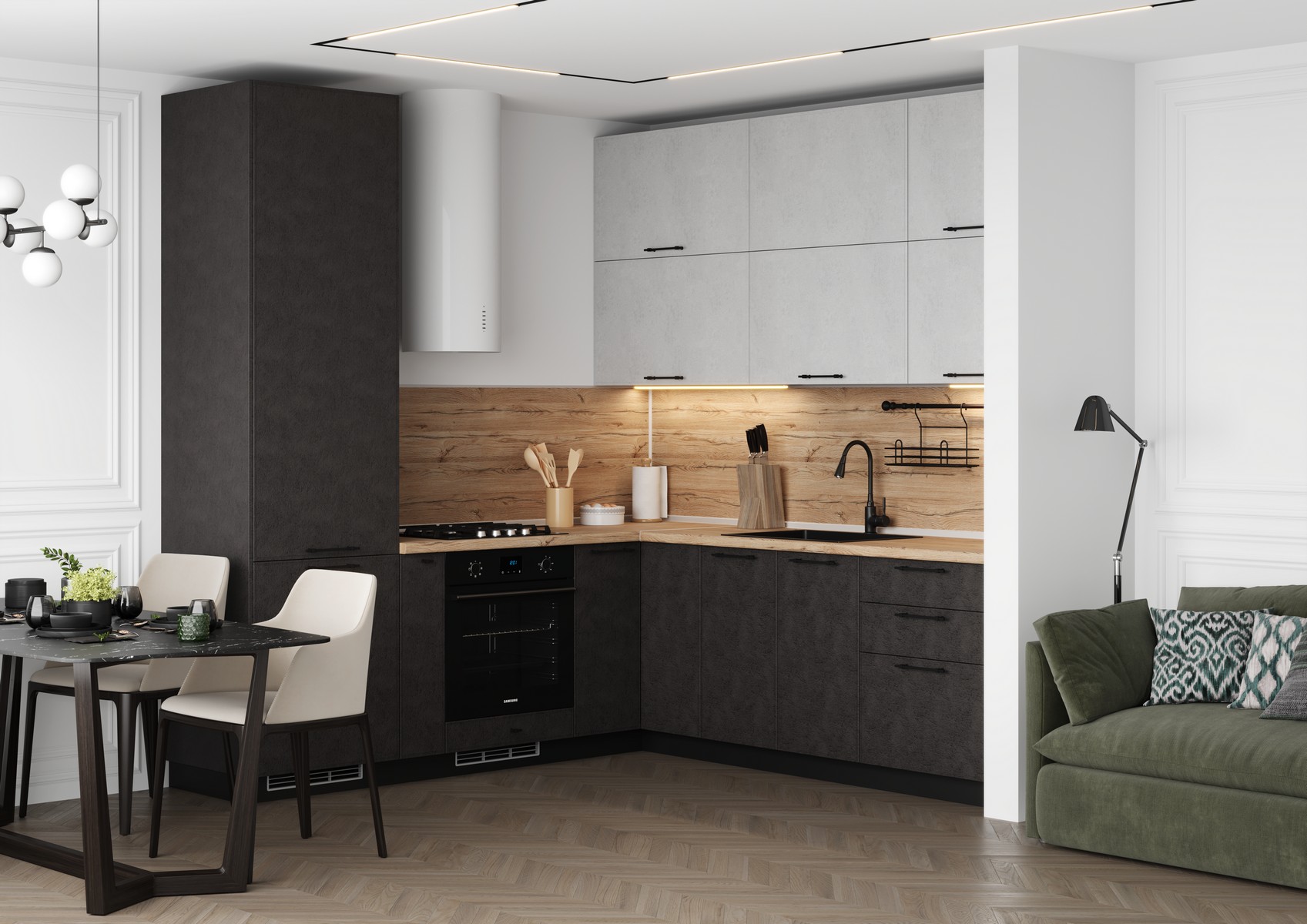 Кухня модульная МУСКАТ (Стиль) — изображение 5